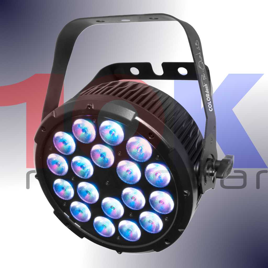 Powerdrive Audio Support Systems 10KNew-Chauvet-Professional-Colordash-Par-Quad-18-LEFT